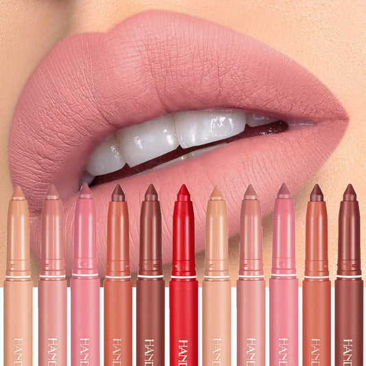 Long-Lasting Nude Pink Matte Lipstick Pen
